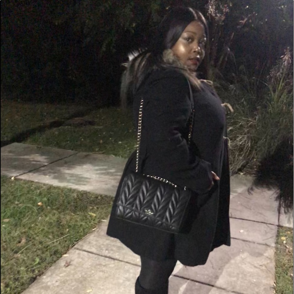 Wool ASOS curve coat